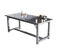 Tavolo da lavoro in acciaio inox - Preparazione e organizzazione efficiente per cucine commerciali e officine