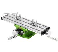 Tavolo da lavoro multifunzione for fresatrice, tavolo scorrevole di, morsa regolazione, con pinze a becco piatto Per trapano da banco