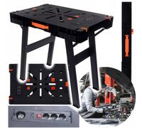 Tavolo Da Lavoro Pieghevole 500 KG 90×60×80 CM Portatile KraftDele