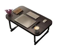 Tavolo da letto pieghevole per computer portatile, vassoio per la colazione, multifunzione, per mangiare studiare sul letto/divano, supporto per monitor in metallo