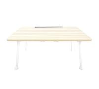 Tavolo da letto portatile Tavolo da taccuino Scrivania da dormitorio con gambe pieghevoli Vassoio da letto Supporto per notebook Supporto da lettura per fare colazione Guardare film sul letto / divano