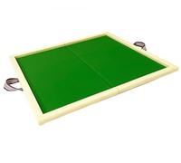 Tavolo da mahjong pieghevole, Tavolo da mahjong , Tavolo da gioco pieghevole con piano verde, tavolo da mahjong portatile, piattaforma da mahjong senza gambe for carte da poker, giochi da tavolo, gio