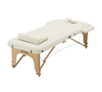 Tavolo da massaggio Letto Massaggi Letto da Massaggio Portatile 2 Pieghevole W/Borsa Trasporto Tavolo Letto da Salone Regolabile in Altezza (Rosso) (Bianco)