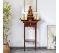 Tavolo da meditazione moderno e minimalista, altare sacrario con contenitore, piedistallo cinese per offerte in casa, ingresso, ufficio Regular L15.7 in