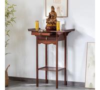 Tavolo da meditazione moderno e minimalista, altare sacrario con contenitore, piedistallo cinese per offerte in casa, ingresso, ufficio Regular L 25.9 in/