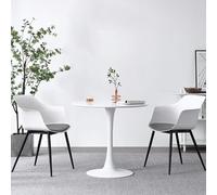 Tavolo da negoziato e sedia, tavolo rotondo per caffetterie e sala da pranzo, combinazione compatta di mobili per il tempo libero per reception e sale da pranzo