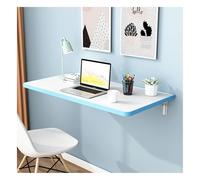 Tavolo da parete Piegare verso il basso ， scrivania a parete piega verso il basso ， scrivania montata a parete pieghevole ， salvo scantinata mobile ， tavolo pieghevole montato a parete in legno,