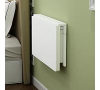 Tavolo da parete pieghevole per cucina e sala da pranzo, scrivania angolare compatta per colazione, bar, postazione di lavoro salvaspazio con anta a ribalta per piccoli spazi, perfetto per casa e