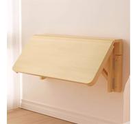 Tavolo da parete pieghevole salvaspazio Scrivania creativa da parete Tavolo da ufficio compatto per camera da letto Scrivania pieghevole a parete ideale per piccoli spazi essenziali per la casa e