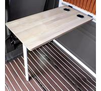 Tavolo da Parete Pieghevole, Tavolo da Pranzo per Camper, Tavolo da Campeggio Pieghevole, Tavolo da Parete Pieghevole per Camper, Adatto per Picnic All'aperto, Computer Workstation A Cavall, C