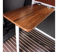 Tavolo da Parete Pieghevole, Tavolo da Pranzo per Camper, Tavolo da Campeggio Pieghevole, Tavolo da Parete Pieghevole per Camper, Adatto per Picnic All'aperto, Computer Workstation A Cavall, B