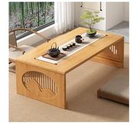 Tavolo da pavimento giapponese pieghevole tavolino da caffè basso tavolo da tè con finestra galleggiante stile tavolo da altare per sala da tè e soggiorno (colore: registro 120x50x31cm)