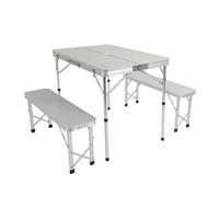 Set di tavolo e sedie Regatta Picnic Table Colore: bianco