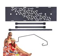 Tavolo da Picnic - Piano Superiore Leggero in Lega Alluminio per Campeggio - Lastra Resistente Portatile per Cucinare Riunioni Familiari Picnic Barbecue