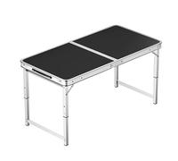 Tavolo da picnic pieghevole bianco portatile per campeggio buffet e cucina, 80 x 50 cm, ideale per matrimoni, feste e ristoranti, leggero e facile da riporre