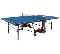 Tavolo da Pin Pong con Piano Blu e Ruote per Esterno Garlando Master Outdoor