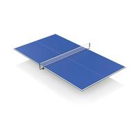 Tavolo da ping pong da 2,3 x 1,2 m, tavolo da ping pong pieghevole per tavoli da biliardo e biliardo, piano di conversione per interni con rete e imbottitura in schiuma di alta qualità, perfetto per