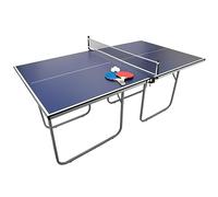 Tavolo da Ping Pong Pieghevole con Kit Racchette e Palline Tennis da Tavolo con Retina e Kit Completo Tavolo da Gioco Multiuso per Uso Interno
