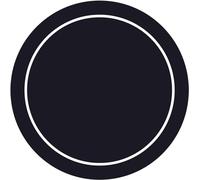 Tavolo da poker portatile, Tappetino da Poker Rotondo for Texas Hold'em Multicolor 120x120cm(005)