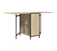 Tavolo da pranzo allungabile 144 x 60 x 75 cm in legno di ingegneria con | Design moderno, meccanismo manuale, conservazione integrata, interno versatile, manutenzione semplice