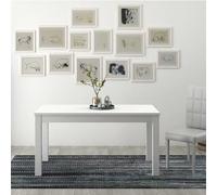 Tavolo da pranzo allungabile di 40 cm tavoli da cucina bianco 200 cm 160x90 cm