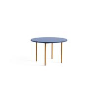 Tavolo da Pranzo Bicolore Ø120 Ocra/Blu