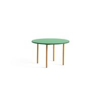 Tavolo da Pranzo Bicolore Ø120 Ocra/Verde Menta