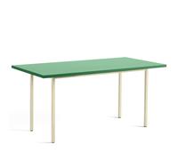 Tavolo da Pranzo Bicolore L160 Avorio/Verde Menta