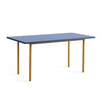 Tavolo da Pranzo Bicolore L160 Ocra/Blu