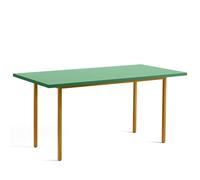 Tavolo da Pranzo Bicolore L160 Ocra/Verde Menta