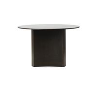 Tavolo da Pranzo Bow Rovere Tinto Marrone