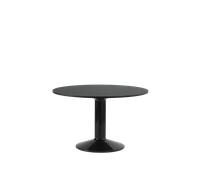 Tavolo da Pranzo Centrale Muuto Ø120 Linoleum Nero