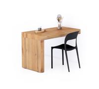 Tavolo da pranzo Evolution 120x60, Rovere Rustico con Una Gamba