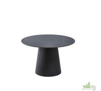 TAVOLO DA PRANZO IN CERAMICA NERO VENATURE ORO 120XH76 CM STILE MODERNO