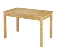 Tavolo da pranzo in pino 70x120 con design della gamba selezionabile V-90.70-54