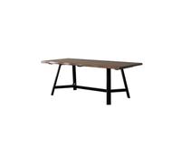 Tavolo da pranzo moderno in legno, grande 160 x 80 x 75 cm, tavolo centrale per cucina e soggiorno, robusto banco da lavoro, elegante arredamento per la casa per sala da pranzo e intrattenimento