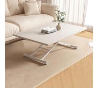 Tavolo da pranzo pieghevole multifunzionale regolabile in altezza, scrivania da cucina in legno leggero e mobile, tavolo pieghevole salvaspazio per soggiorno e camera da letto, A, 90 x 60 cm