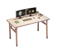 Tavolo da pranzo pieghevole portatile compatto per piccoli spazi, tavolo da cucina e campeggio salvaspazio per 4 persone, grande tavolo da pranzo nero (80 x 50 cm)