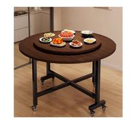 Tavolo da pranzo pieghevole Slish Noce h 160 cm Salvaspazio Multi Function Tavolo per sala da pranzo e cucina Soluzione ideale per Smals Versatile e funzionale