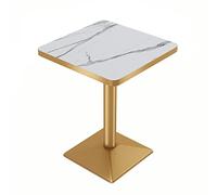 Tavolo da pranzo quadrato nordico, 60 x 60 x 75 cm, perfetto per mostre informali, bar, caffetterie e sale da tè, elegante tavolo negoziale per spazi moderni