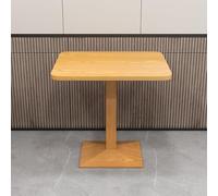 Tavolo da pranzo quadrato per ristorante, moderno in legno, per fast food e tè al latte, design salvaspazio per il tempo libero e il caffè