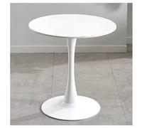 Tavolo da pranzo rotondo moderno tavolo da pranzo in MDF colorato per 24 persone Tavolo da caffè nordico con design a tulipano Tavolo da pranzo per il tempo libero per la cucina da tè al latte tavolo