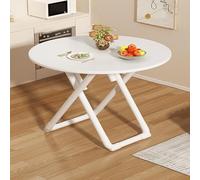 Tavolo da pranzo rotondo pieghevole, multifunzionale, leggero, per cucina e sala da pranzo, tavolo da picnic portatile per uso versatile