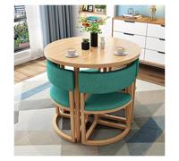 Tavolo da pranzo rotondo - sala conferenze, colazione e tavolino casual con sedie per cucina, ufficio, soggiorno, appartamento