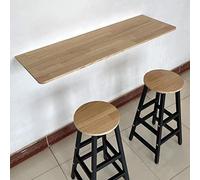 Tavolo da pranzo salvaspazio da parete a ribalta - 200 x 50 cm compatto cucina colazione bar & scrivania da lavoro per piccoli spazi, appartamenti, casa, ufficio, lavanderia, versatile mobili multiuso