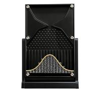 Tavolo da scrivania per laboratorio di fisica scolastica, gadget scientifici fantastici, strumento didattico per laboratorio di fisica con curva a campana(Black)