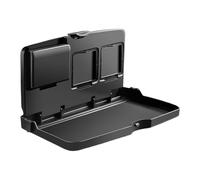 - Tavolo da sedia a forma di contadino, tavolino portatile per mangiare - Scrivania per computer multifunzione, vassoio per sedile posteriore, contenitori per alimenti per cibo e lavoro