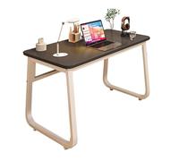 Tavolo Da Studio for Ufficio Domestico Scrivania Gaming/Tavolo Gaming Scrivania PC Moderna Multifunzionale for Casa,ufficio,Camera Da Letto,Montaggio Facile(Black,39.5"L x 23.6" W(100x60cm))