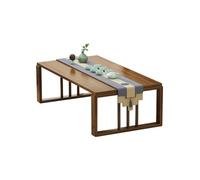 Tavolo da terra, Tavolino da finestra Tavolino da caffè Tavolino da tè giapponese Tatami Camera da letto seduta a terra Tavolino basso Tavolino da tè pieghevole Tavolino basso da caffè(Piccolo)
