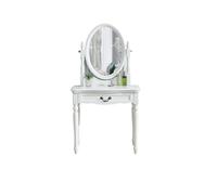Tavolo da toeletta in legno per camera da letto, semplice mobiletto per trucco, elegante scrivania per il trucco per la casa, camera da letto moderna, elegante toeletta con contenitore